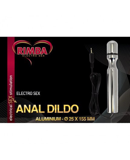 Electro Sex Dildo Anale In Metallo Bi Polar Rimba