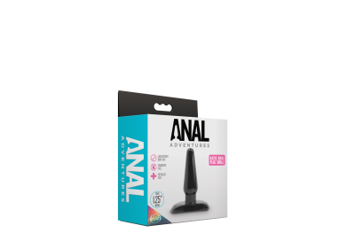 Plug Anale Classico - ANAL ADVENTURES BASIC ANAL PLUG SMALL - Blush Novelties