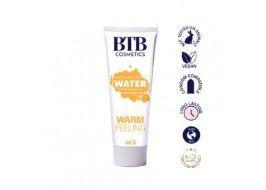 BTB Cosmetics - Lubrificante Base Acqua Effetto Riscaldante - 100 ml