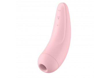 Satisfyer Curvy 2+ - Succhia Clitoride con Vibrazioni, Comando a distanza da APP