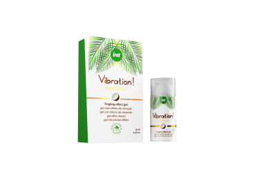 Intt - Gel Vibrante Vegano Cocco - 15 ml