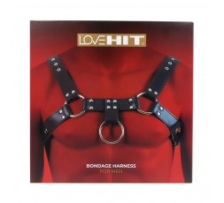 Love Hit by Virgite - Pettorale da Uomo Mod.2 - Nero - sexyshop- itrasgressivi - shop on line