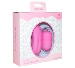 Ovulo Vibrante Wireless Pleasure Shiver 2.0 Medium Rosa - Toyz4Lovers